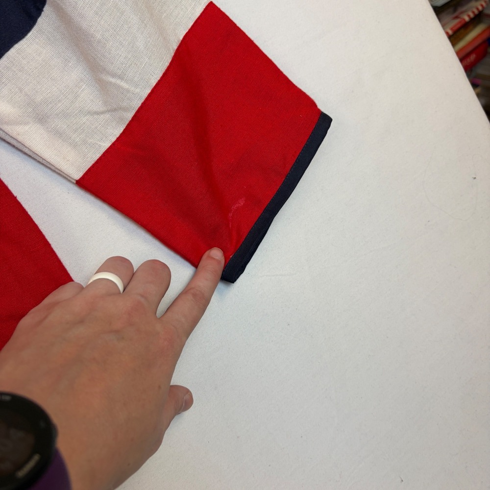 Alex Kim Vintage American Flag Stars and Stripes Patriotic Jacket Med. Festival - Picture 11 of 12